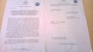 Acta del proceso de beatificación de EB